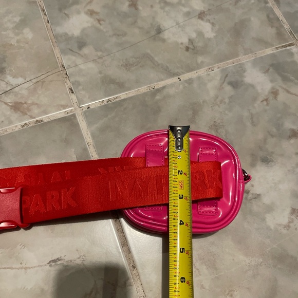 Adidas X Ivy Park Pink Belt Bag(Rare Valentines Sample )